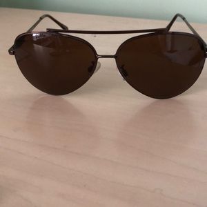 Steve Madden Brown Aviators